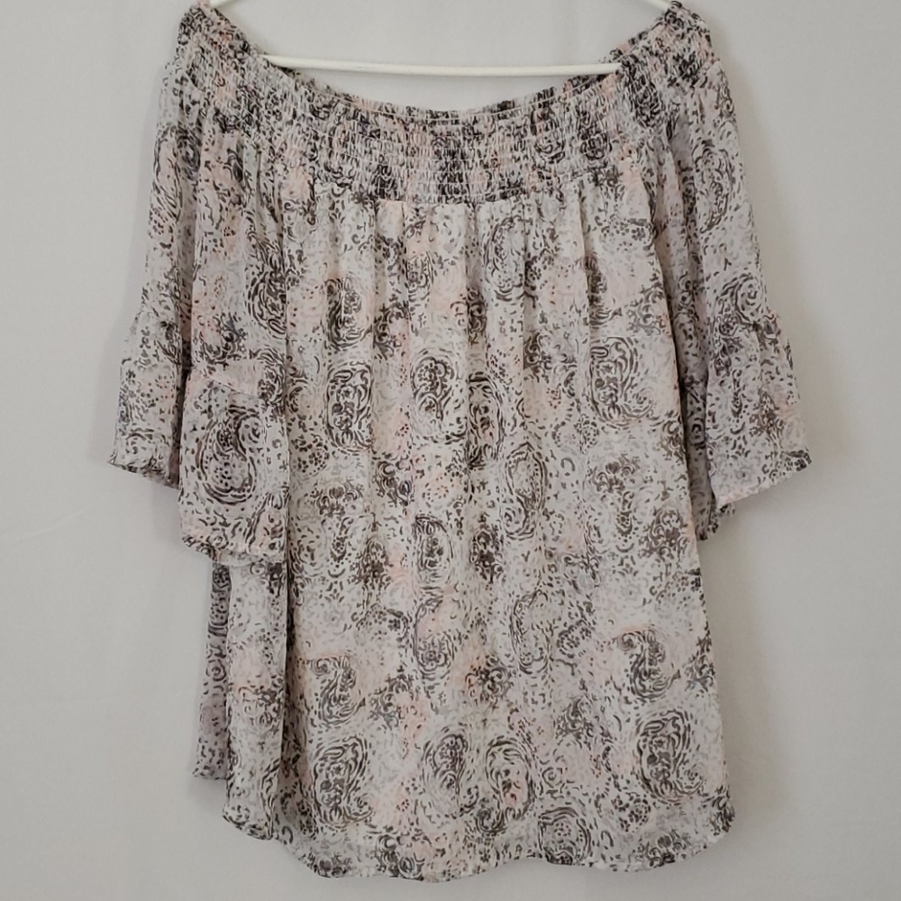Torrid slightly off the shoulder blouse